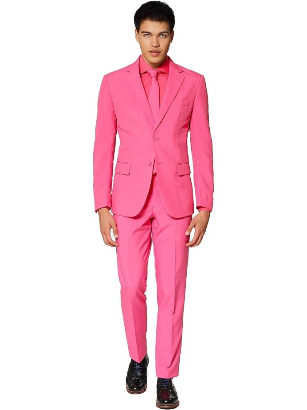 Stylish 3-Piece Solid Color Suit Set for Men - Perfect for Prom, Weddings